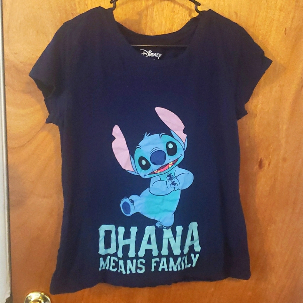 Disney Women's Ohana Stitch Tee Shirt